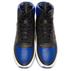 Fear of God Black and Blue B-Ball High-Top Sneakers