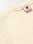 ICECREAM - Appliquéd Knitted Sweater Vest - Neutrals