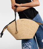 Loewe Paseo Small raffia basket bag