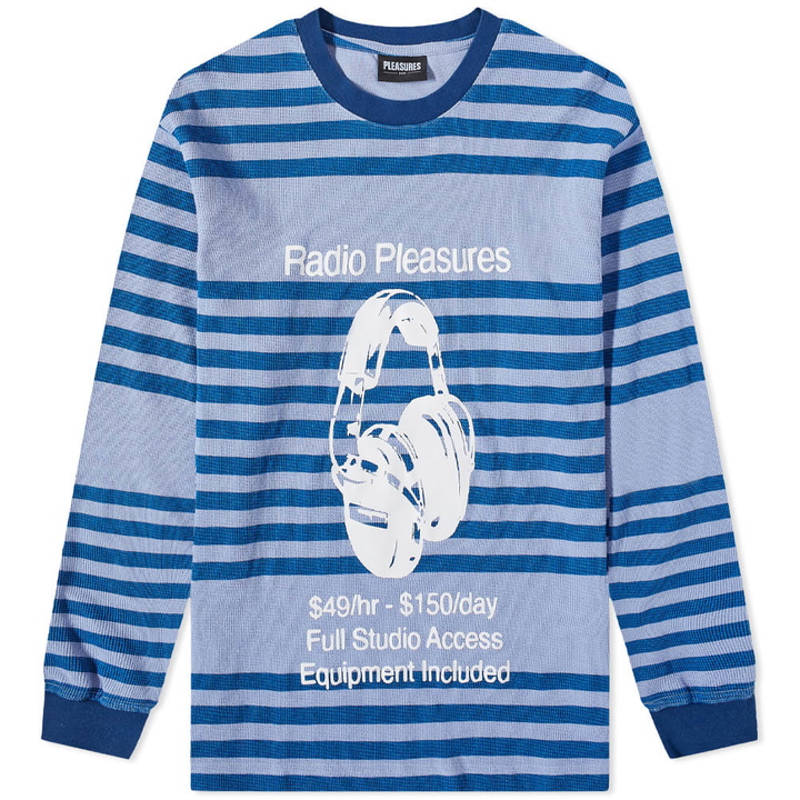 Photo: PLEASURES Long Sleeve Chiller Stripe Thermal Tee