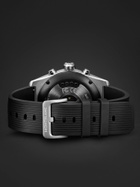 MONTBLANC - Summit Lite 43mm Aluminium and Nylon Smart Watch, Ref. No. 128410