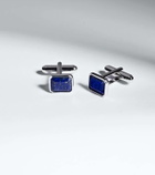 Mateo Sterling silver cufflinks with lapis lazuli