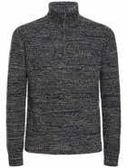 LORO PIANA - Cashmere Knit Half Zip Sweater