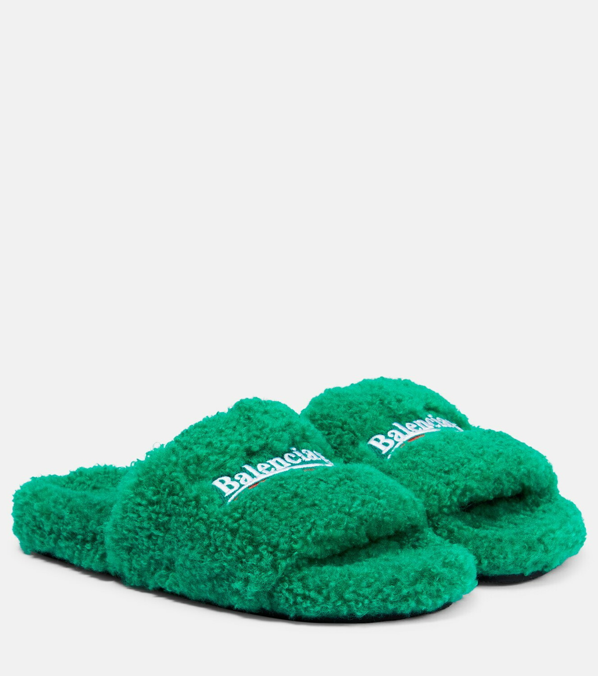 ★韓国の人気★【BALENCIAGA】★FURRY スライド★SLIDE★ ☆韓国の人気☆【BALENCIAGA】☆FURRY スライド☆SLIDE