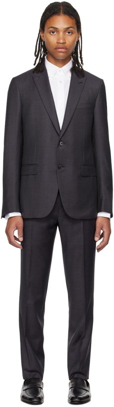 Photo: ZEGNA Gray Single-Breasted Suit