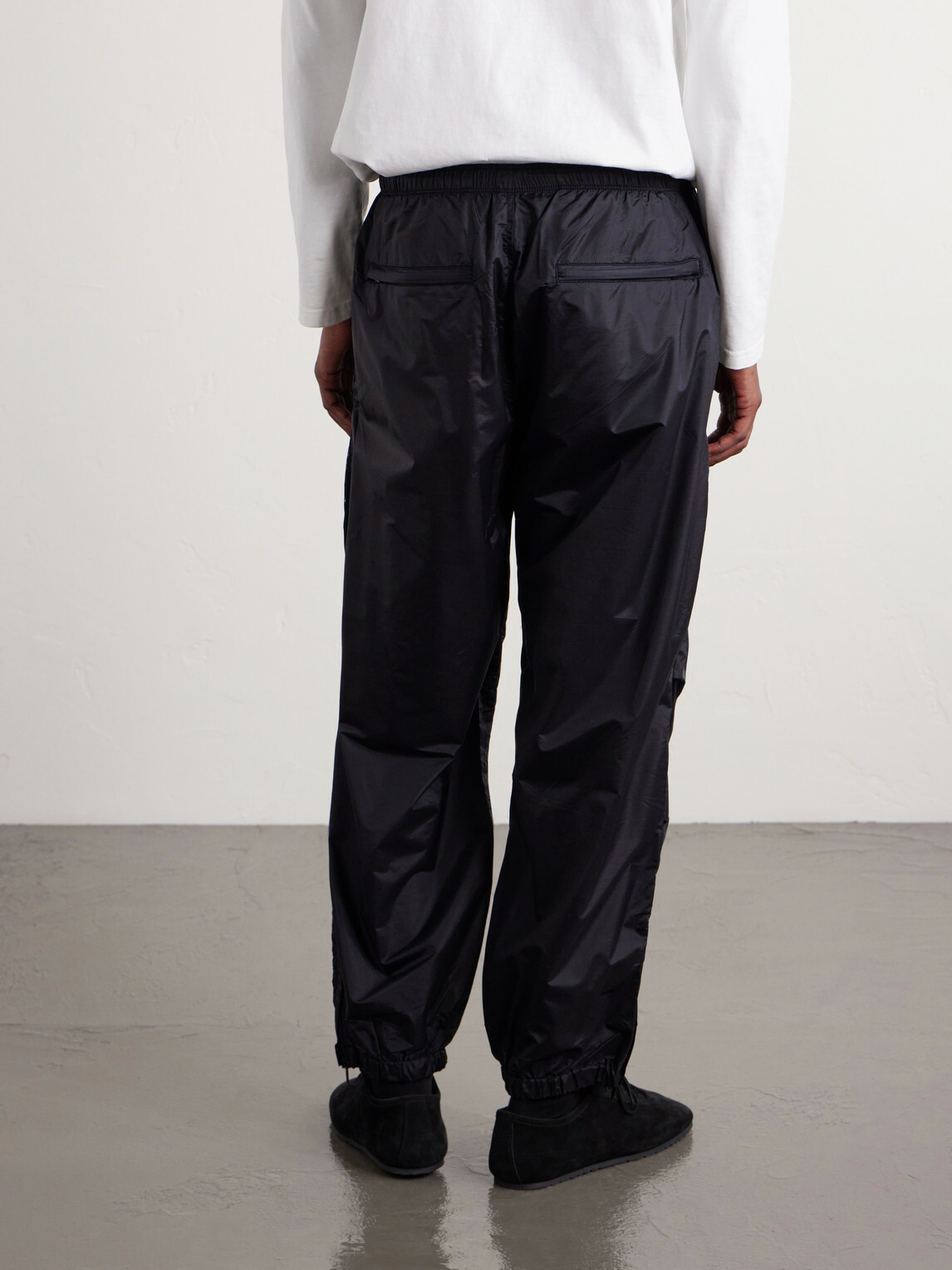 Beams Plus - Wool-Blend Shell Drawstring Trousers - Black