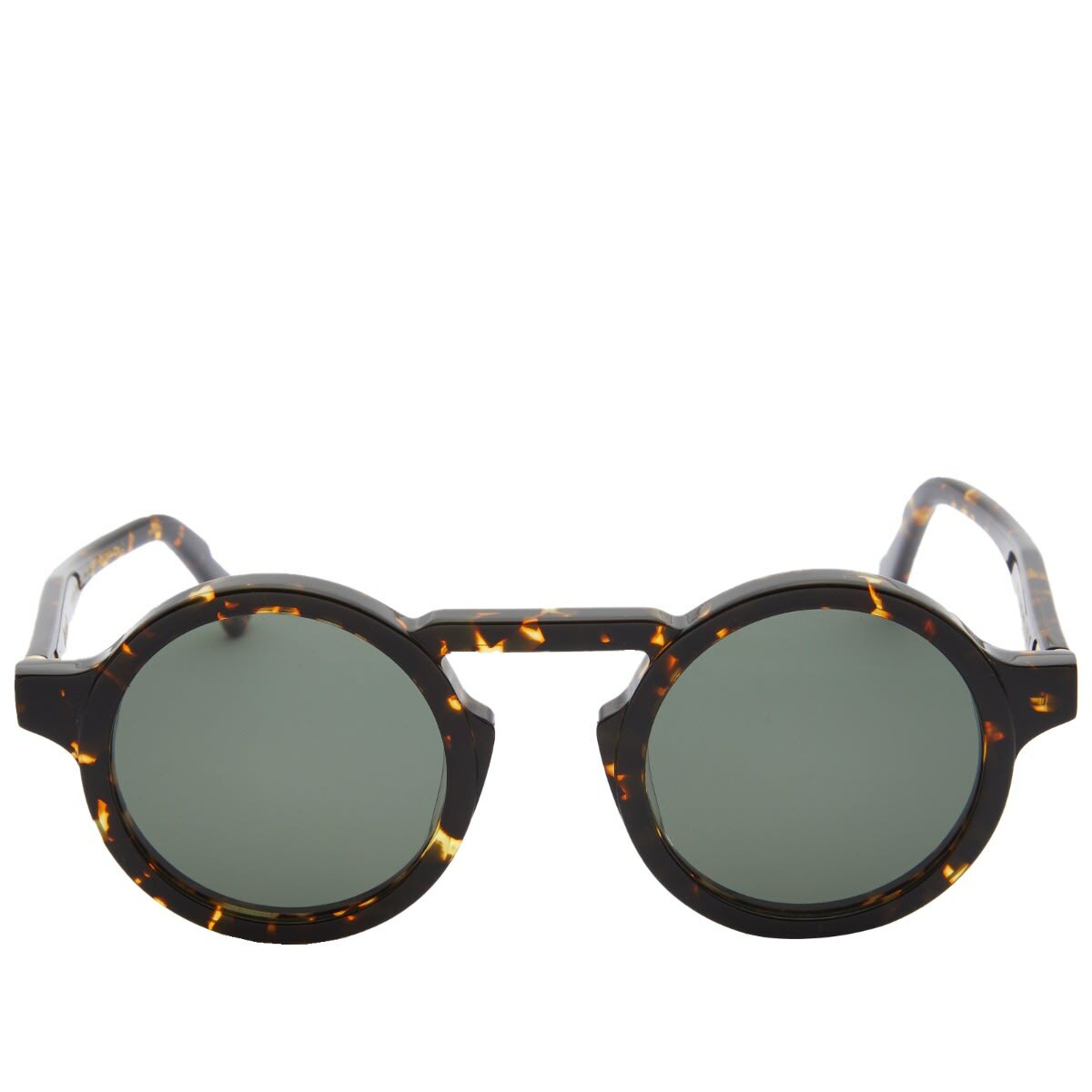 Oscar Deen Panda Sunglasses in Ember/Moss 