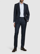 TOM FORD - Shelton Super 110's Sharkskin Wool Suit