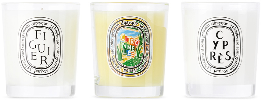 diptyque Holiday Carousel Mimosa Scented Candle Set Diptyque
