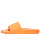 Polo Ralph Lauren Men's Pony Player Pool Slide in Orange/White