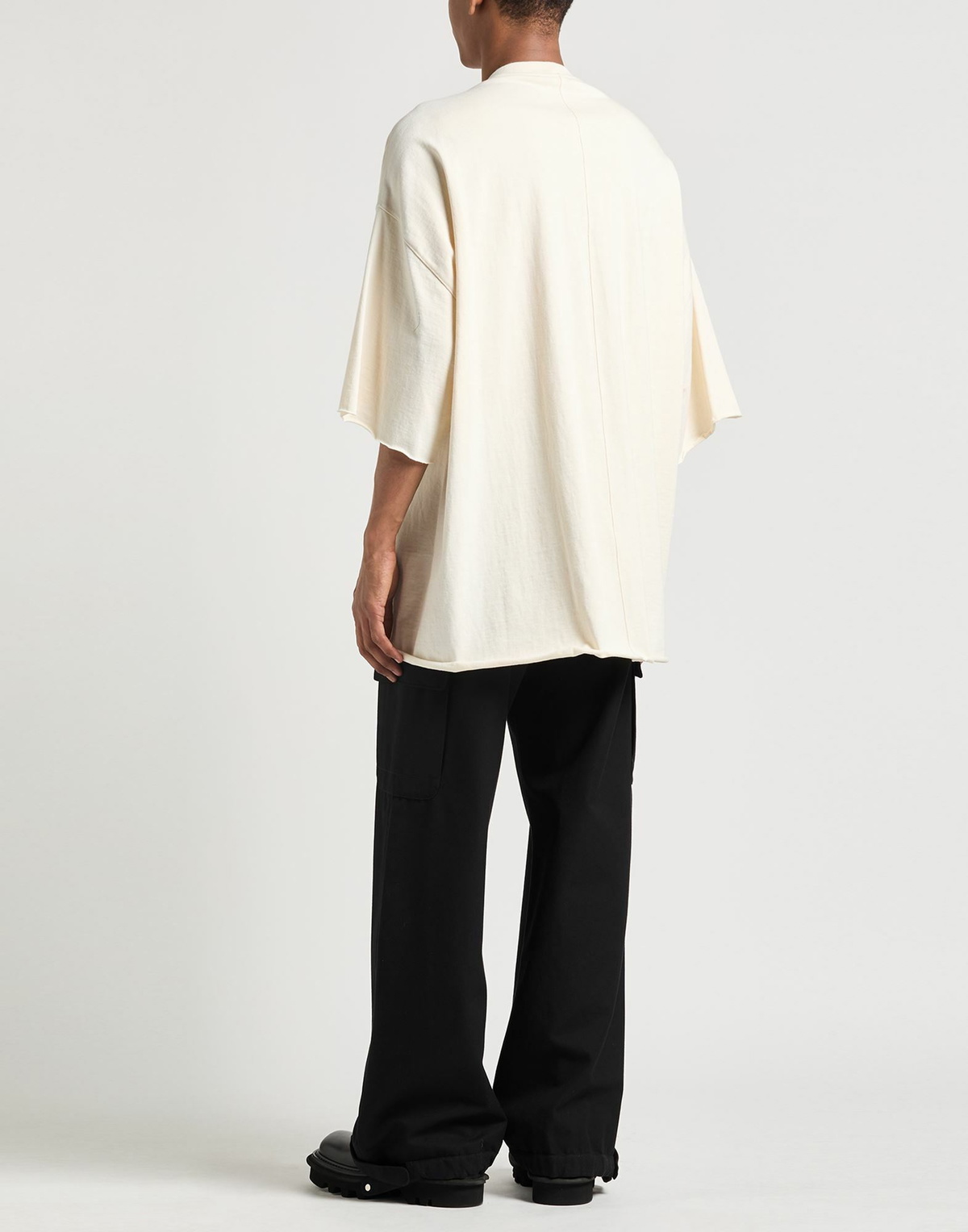 Rick Owens Mens T-shirt Ivory