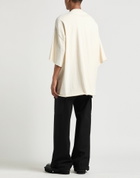 Rick Owens Mens T-shirt Ivory