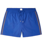 Paul Smith - Slim-Fit Short-Length Swim Shorts - Blue