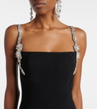 Rachel Gilbert Franca embellished crêpe corset gown