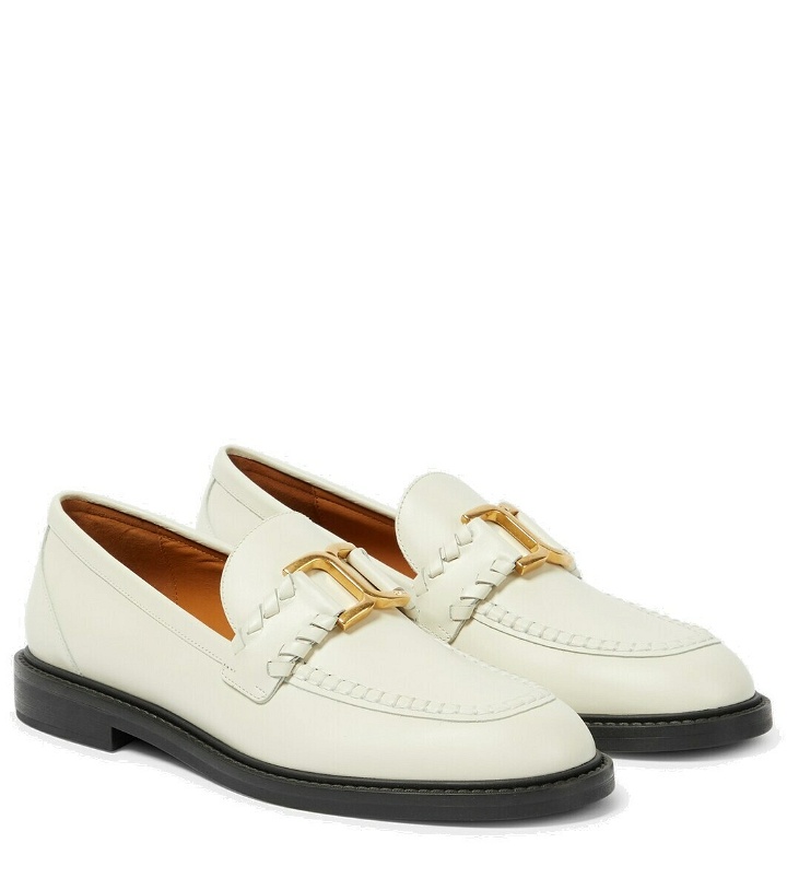 Photo: Chloé Marcie leather loafers