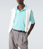 Allude Wool and cashmere polo sweater