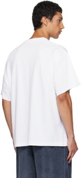 Alexander Wang White Graphic Short Sleeve T-shirt