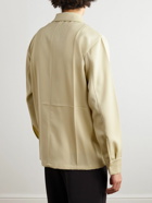 Jil Sander - Grain de Poudre Wool Shirt Jacket - Yellow
