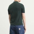 Fred Perry Men's Panel Knitted Polo Shirt in Grassroots