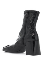 Courrèges Stretch Vinyl Ankle Boots