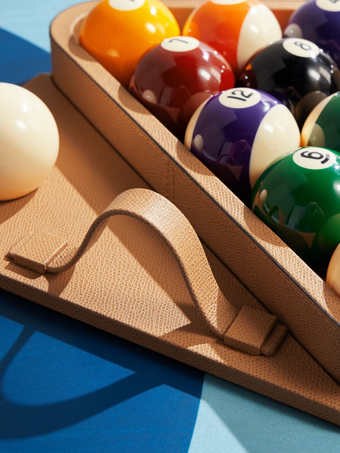 GIOBAGNARA - Leather Billiard Set