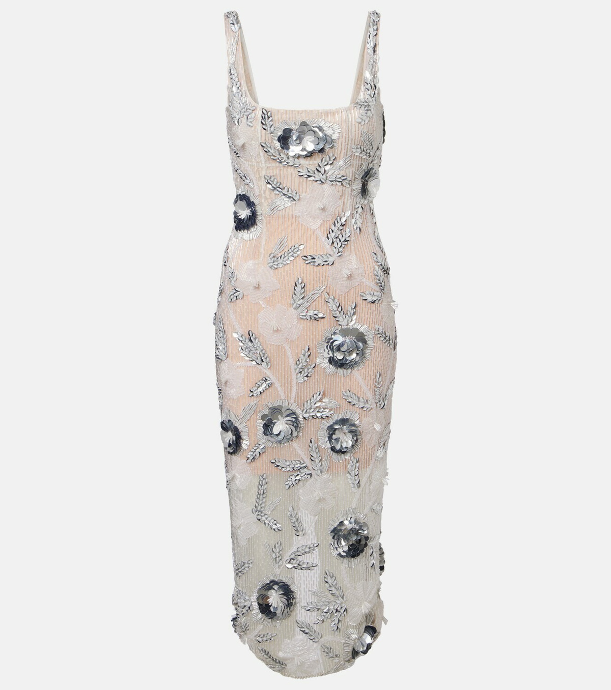 Rachel Gilbert Pierre embellished midi dress