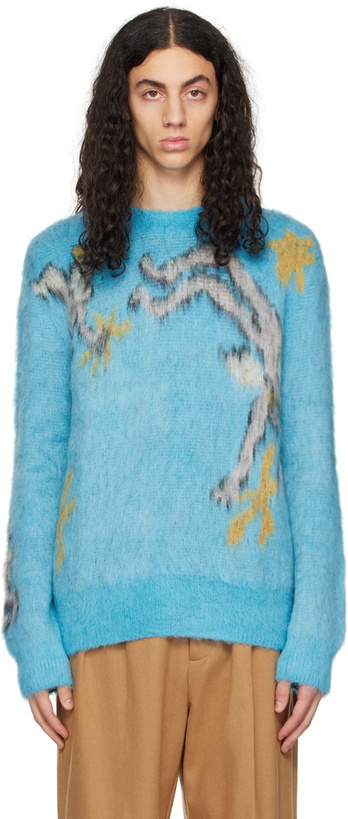 Photo: Marni Blue Sunny Angel Sweater