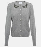 Erdem - Catriona wool and cashmere cardigan