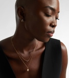 Mateo 14kt gold (585/1000) necklace with diamonds