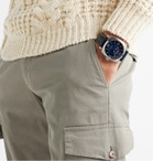 Panerai - Radiomir Mediterraneo Automatic 44mm Titanium and Alligator Watch, Ref. No. PAM01078 - Blue