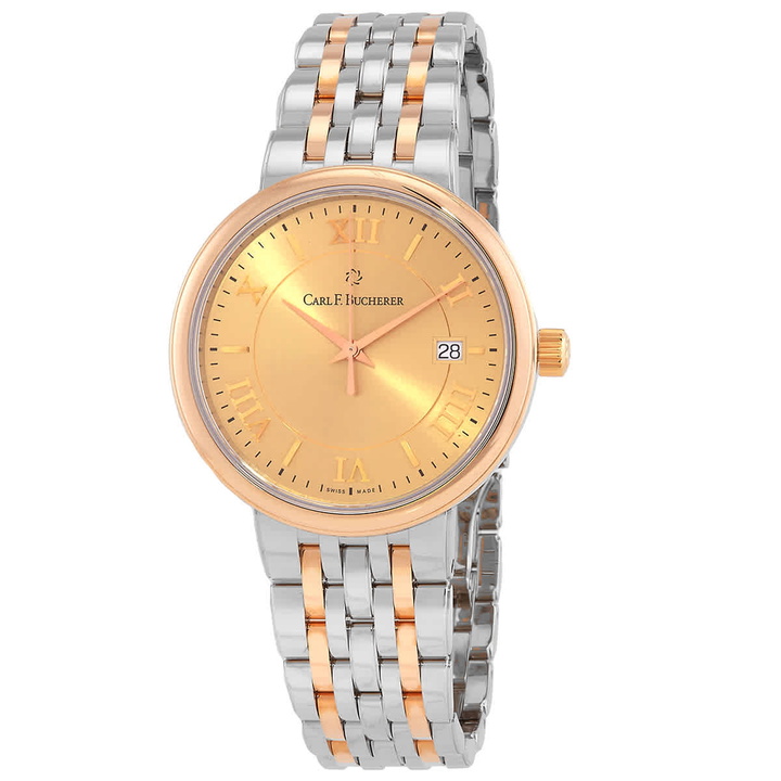 Photo: Carl F. Bucherer Adamavi Automatic Gold Dial Watch 00.10314.07.45.21