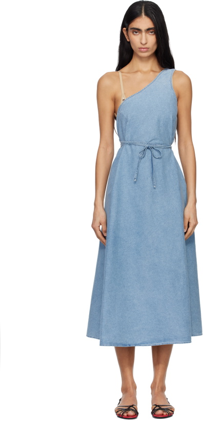 Photo: Baserange Blue Eye Denim Midi Dress