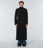 Balenciaga - Double-breasted longline coat