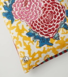 Lisa Corti Arabesque Corolla rectangular cotton cushion