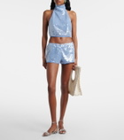 Oséree Sequined shorts