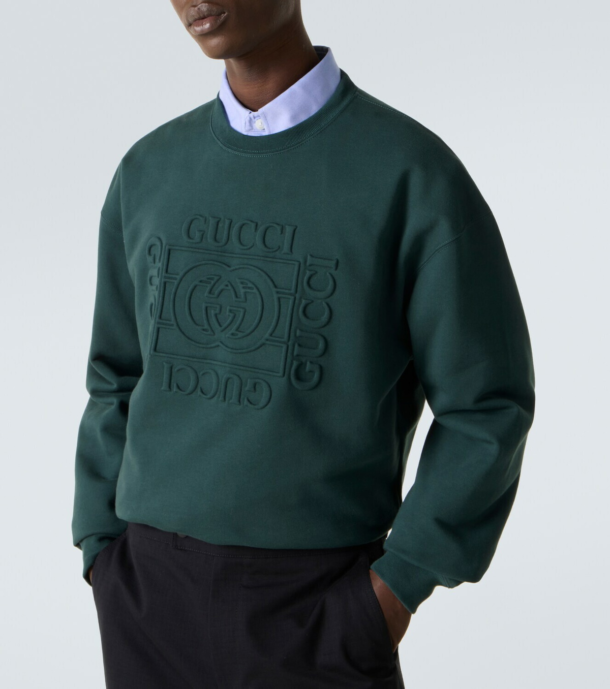 Gucci Interlocking G cotton jersey sweatshirt Gucci