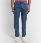 The Row - Irwin Slim-Fit Stretch-Denim Jeans - Blue