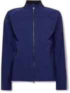 Bogner - Nikas Logo-Print Stretch-Shell Golf Jacket - Blue