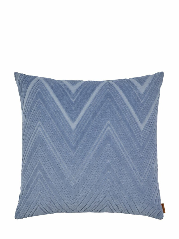 Photo: MISSONI HOME Basel Cotton Velvet Cushion