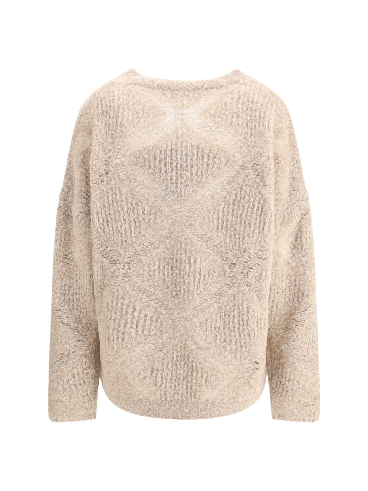Giorgio Armani V-neck Cashmere And Alpaca Blend Sweater