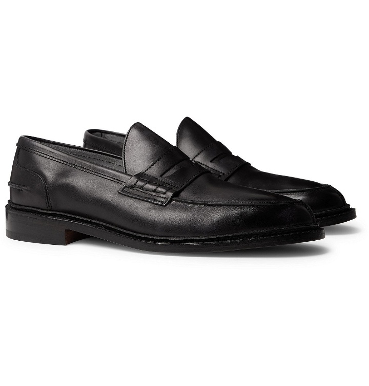 Photo: Tricker's - Adam Leather Loafers - Black