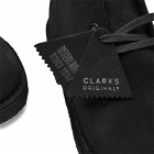 Clarks Originals Men's Desert Boot in Black Suede