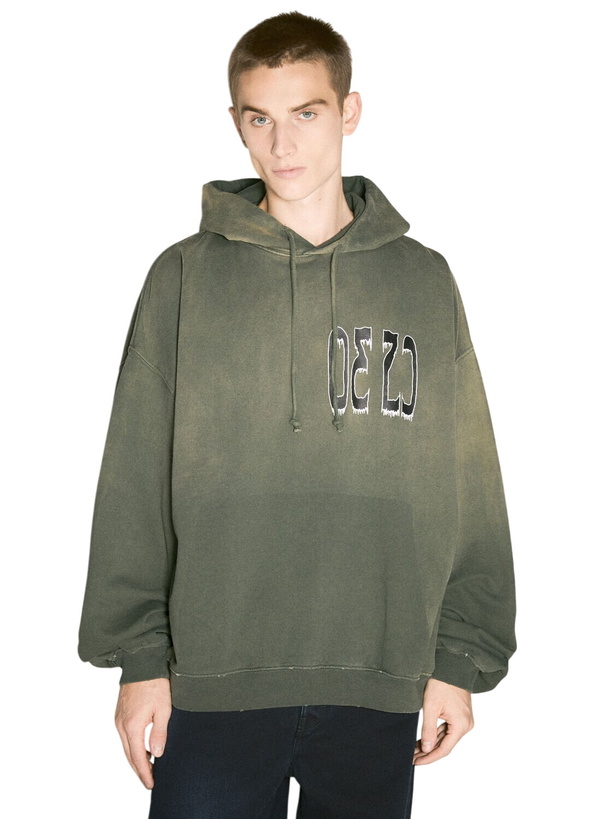Photo: 032C Spliced Bubble Hooded Sweatshirt
