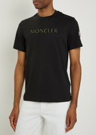 Moncler Logo Cotton T-shirt Black