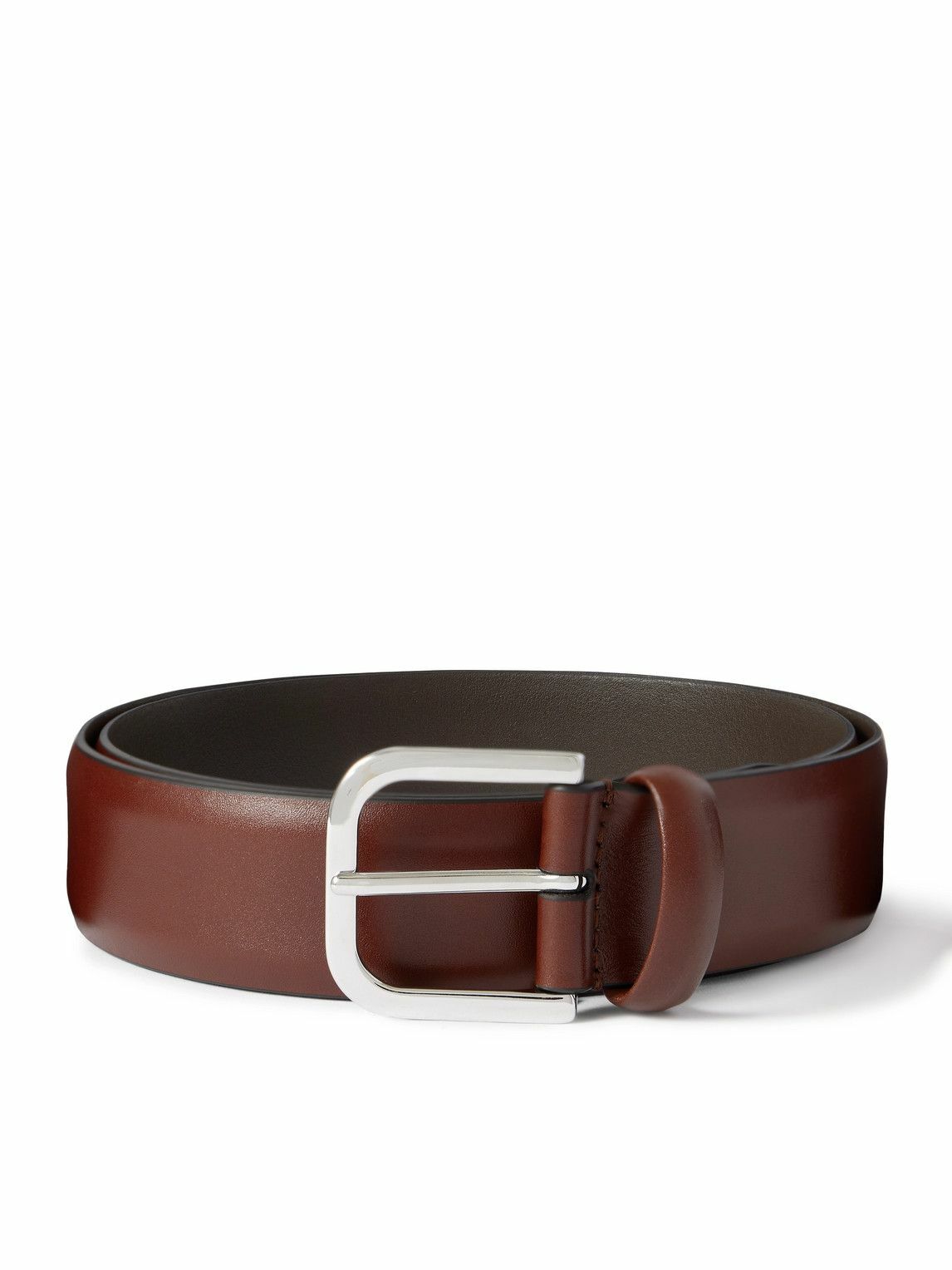 Anderson's - 3.5cm Leather Belt - Brown Anderson's