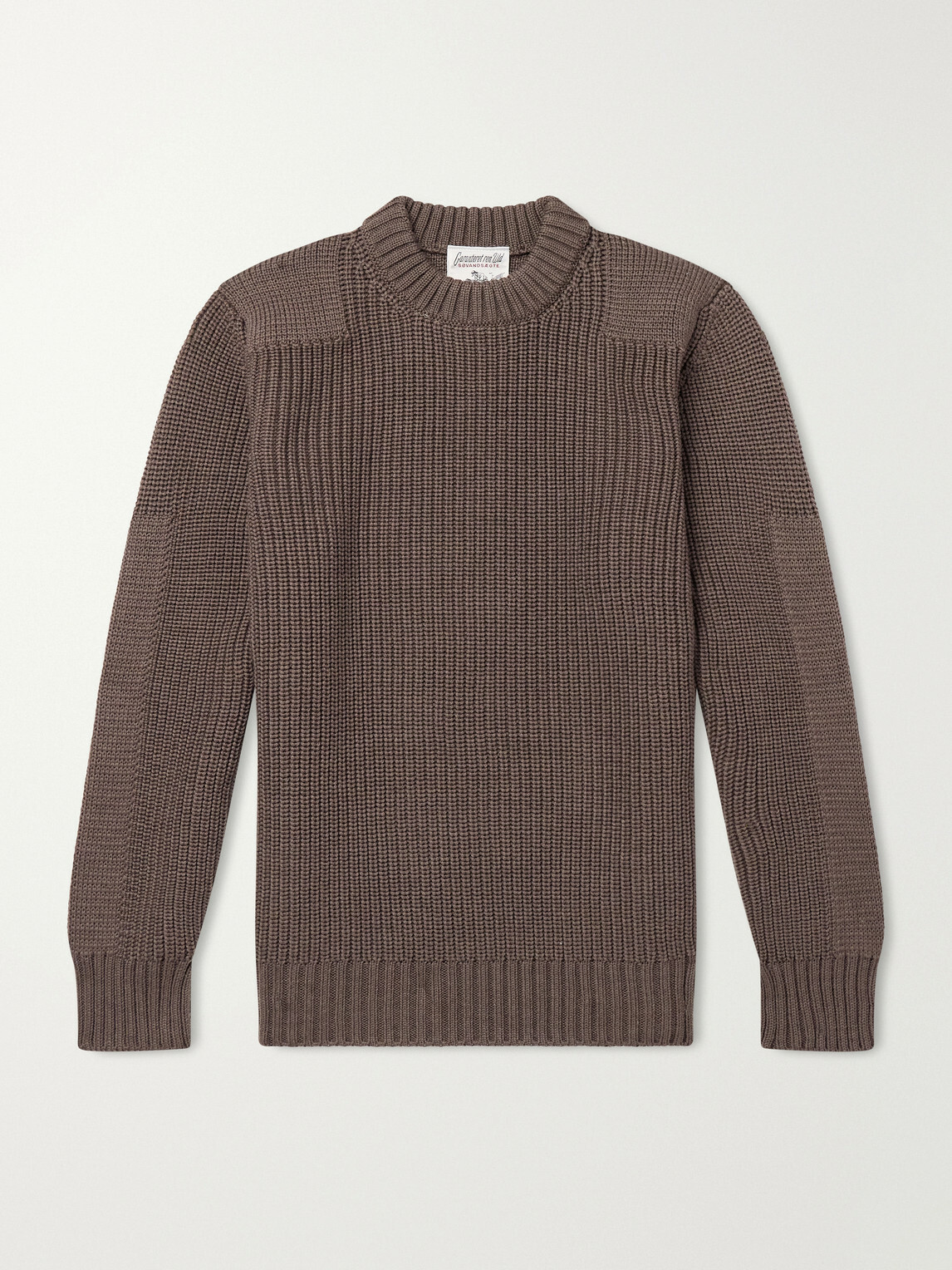 S.N.S. Herning - Robust Wool Sweater - Brown