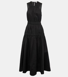 Proenza Schouler Ruched cotton poplin maxi dress