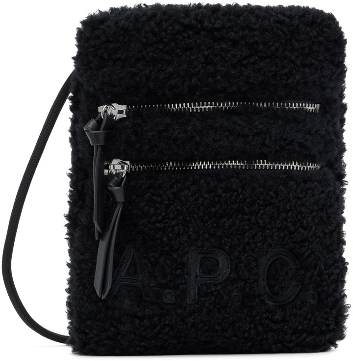 Photo: A.P.C. Black Frost Pouch