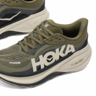 Hoka One One Women's Clifton Pro Sneaker in Antique Olive/River Rock Grey