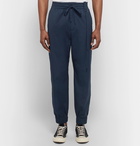 Craig Green - Slim-Fit Tapered Cotton-Poplin Drawstring Trousers - Storm blue